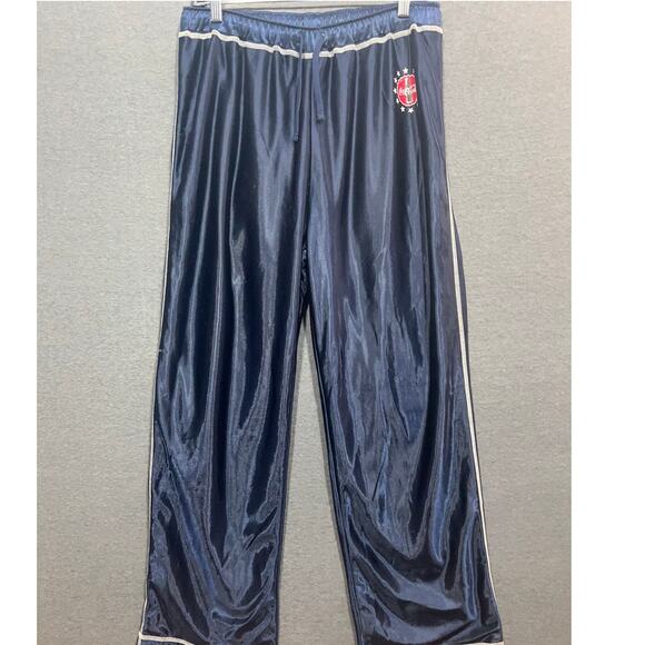 Vintage Coca Cola Mens Reversible Tracks Pants Blue/Red Size Large - Picture 1 of 11